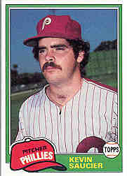 1981 Topps Baseball Cards      053      Kevin Saucier